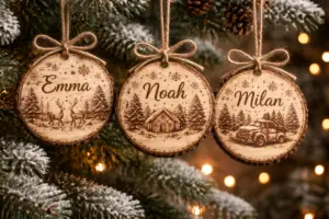 Eerste kerstbal met naam